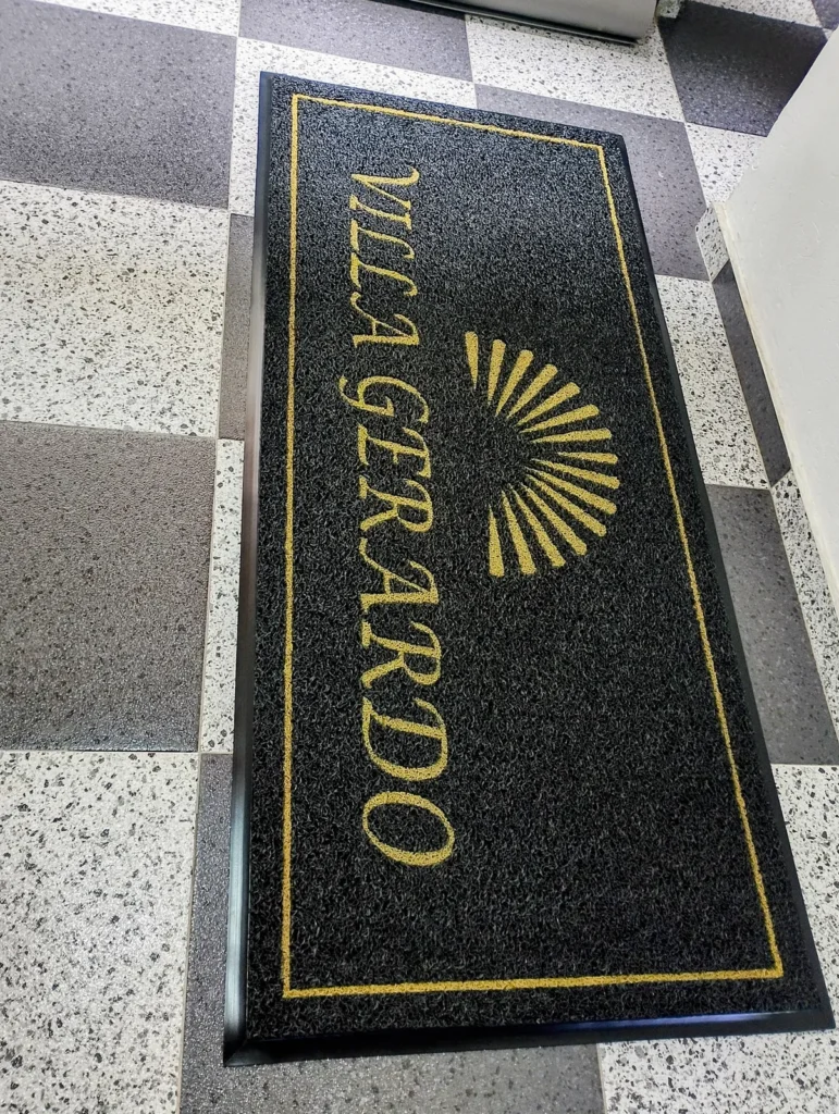 tapete atrapamugre personalizado villa gerardo